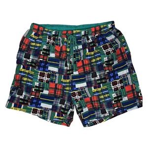 Vintage 90s Bayou Sport Mens L Multicolored Swim … - image 1